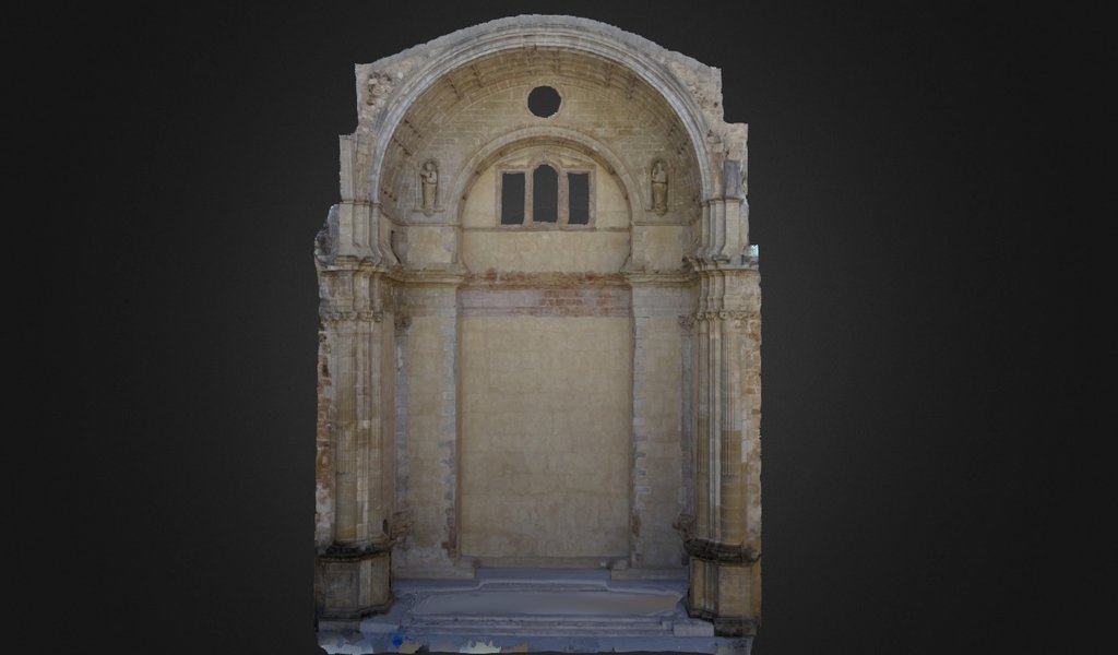 Portada Sta Maria Cazorla — Sketchfab embed 3D viewer
