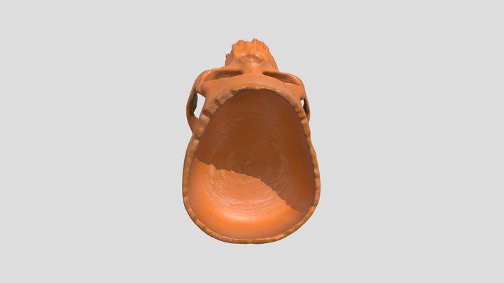Skull Bowl 3D Model