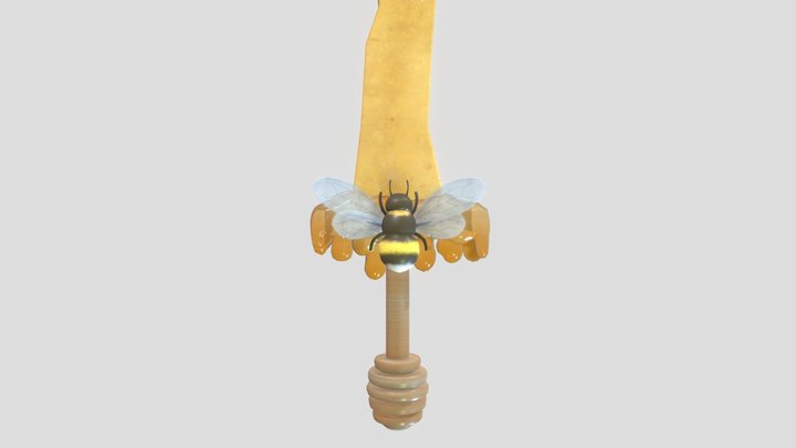 Honey Sword 3D Model