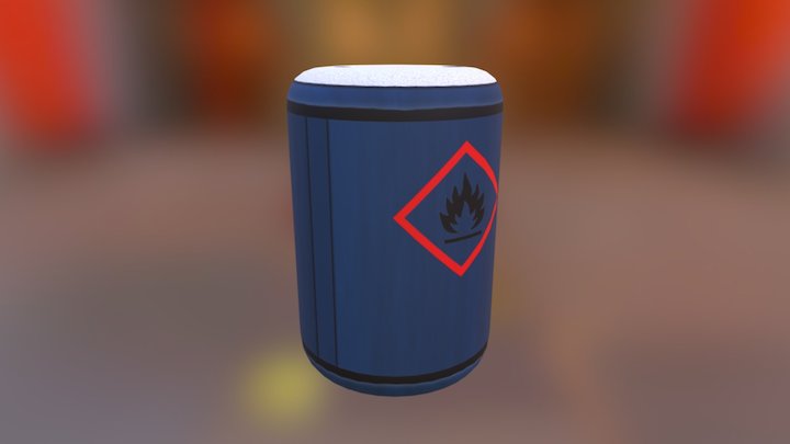 Barrel03 3D Model