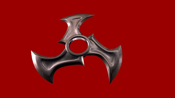 shuriken_zed_lol 3D Model