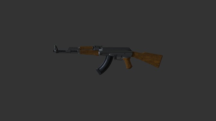 AK-47 3D Model