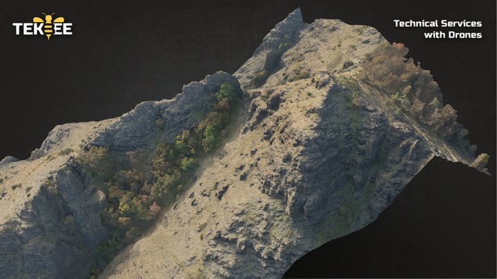 Black Rocks Valley 3D Model