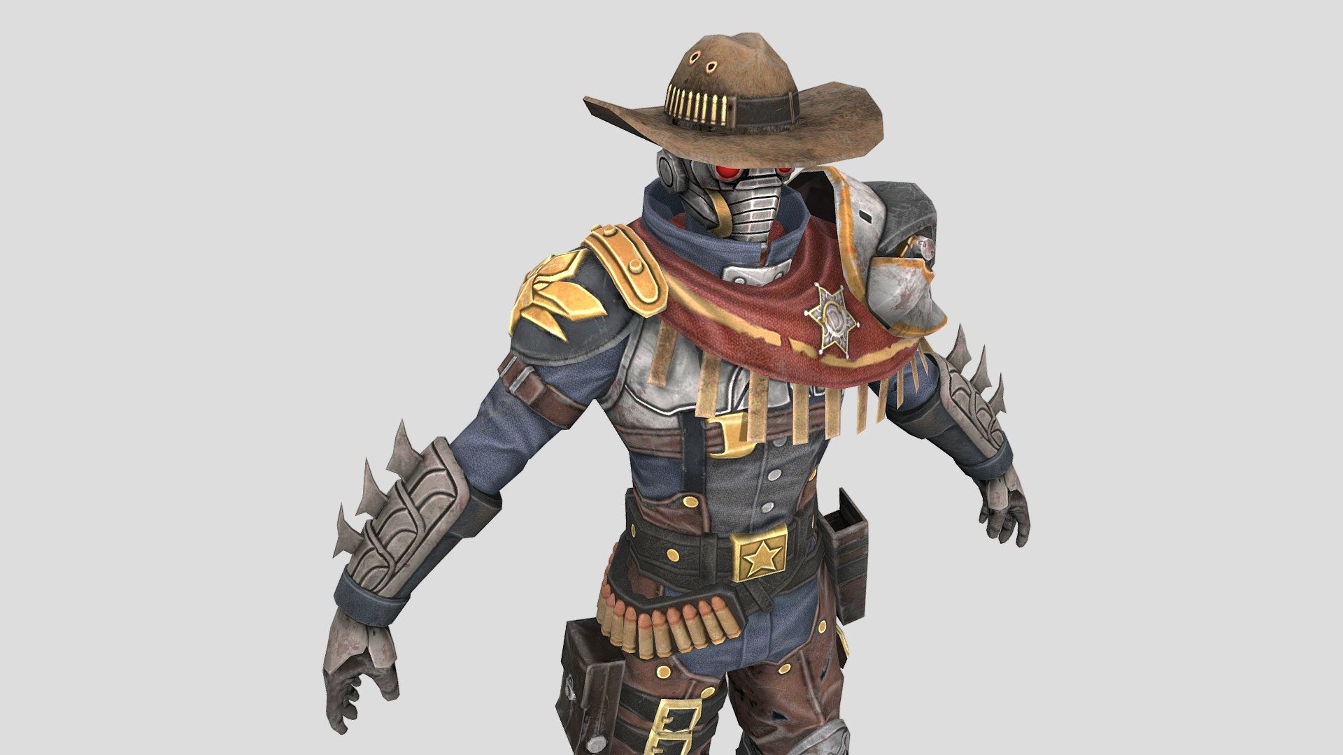 Space Cowboy - Download Free 3D model by ricky0432 (@ricky0432