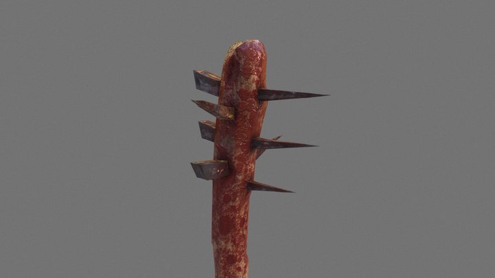 Spike Club 3D Model