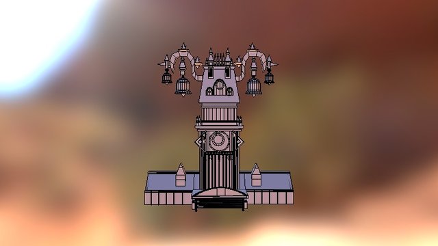 Twilight Tower - Kingdom Hearts 3D Model