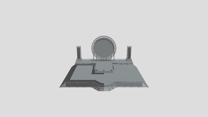 Travis Scott Stage Beta 3D Model