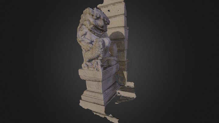 Chinese Lion 3D Model