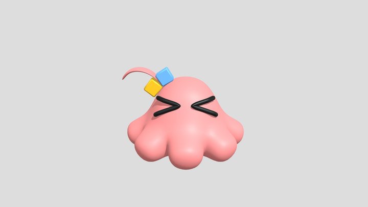 Bocchi The Blob 3D Model