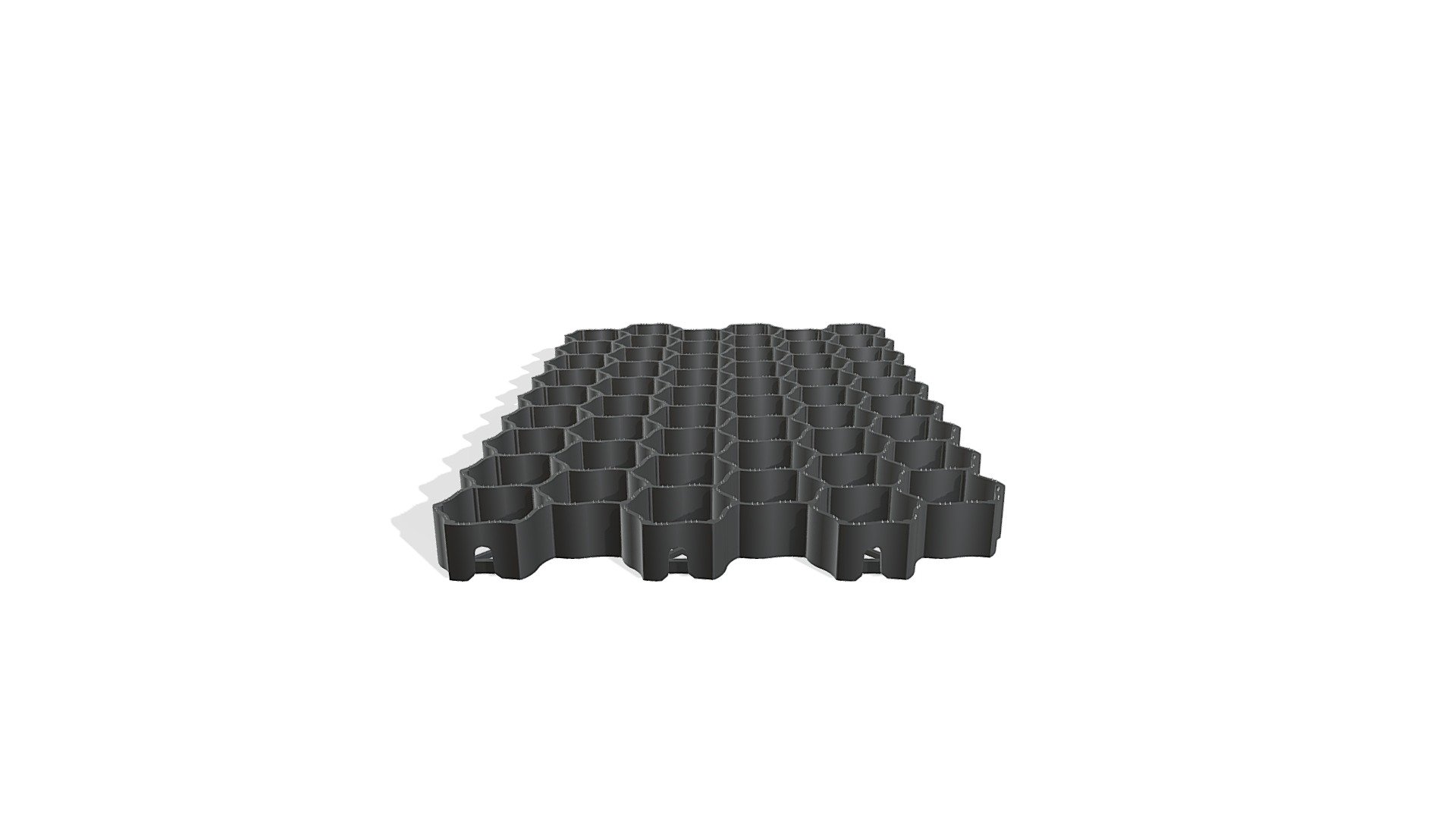 Graden Grid Black 600x400x40mm — Sketchfab embed 3D viewer