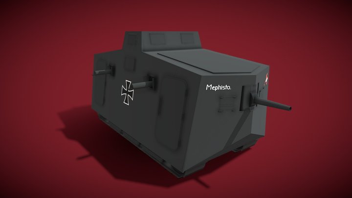 A7V - Project Great War 3D Model