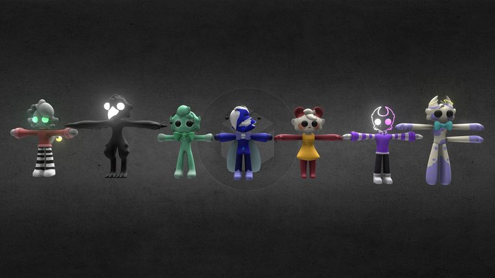 『🌌』Morphy Creatures All Creator Models ⚙️ Vol.1 – Free 3D Model STL
