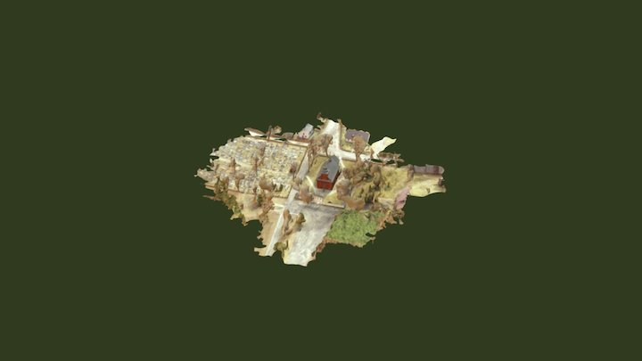 Kosciol50-60 Simplified 3d Mesh 3D Model