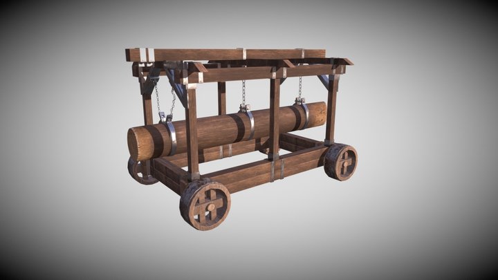 Ariete / Battering ram 3D Model