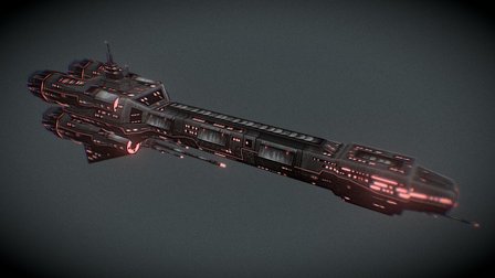 MOTHERSHIP 002 3D Model