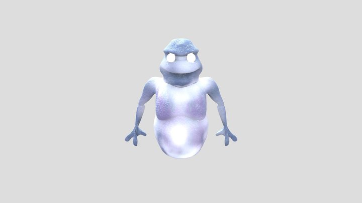 Glowing Ghost 3D Model