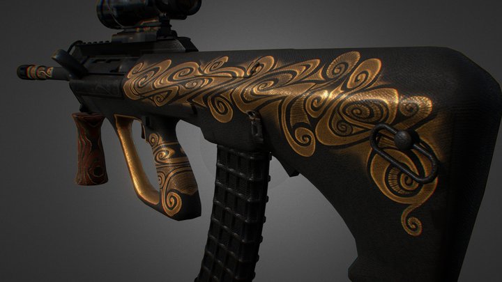 Aug | Trophy 3D Model