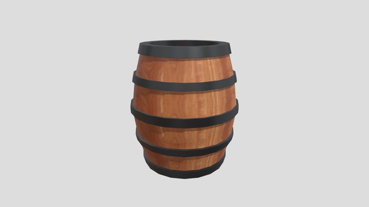 Barrel 3D Model