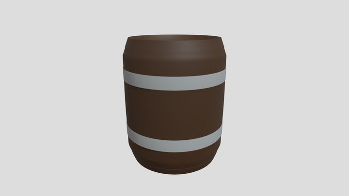 Barrel 3D Model