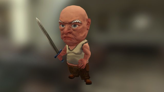 Eco Tales Villain 3D Model