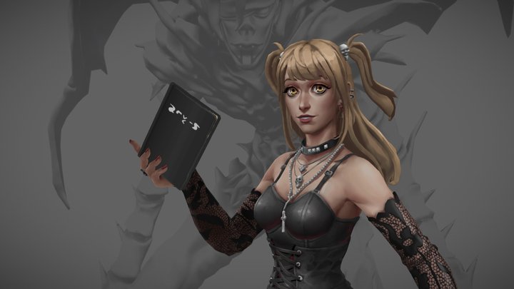 Misa Amane 3D Model