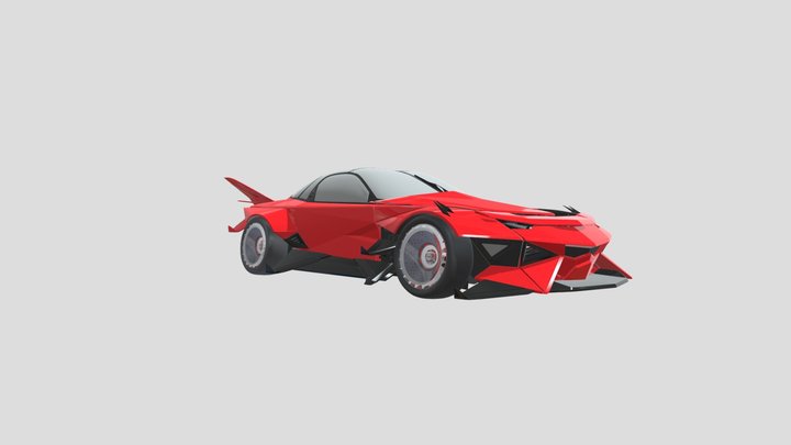 NFS UNBOUND MAZDA RX-7 LEGENDARY CUSTOMS 3D Model