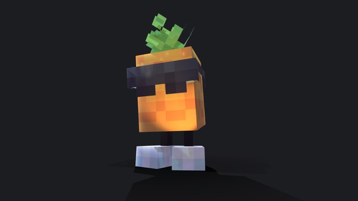 Pineapple Toppin 3D Model
