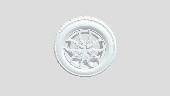 fLicker360 Wheel Exercise 3D Model