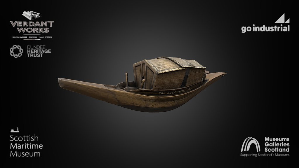 Model of Pak Jute Mill Ltd Jute Boat