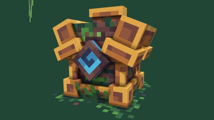 Crate common 3D Model