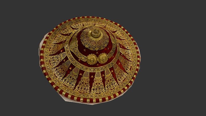 Ethiopian Shield (A.1958.5.[2]) 3D Model