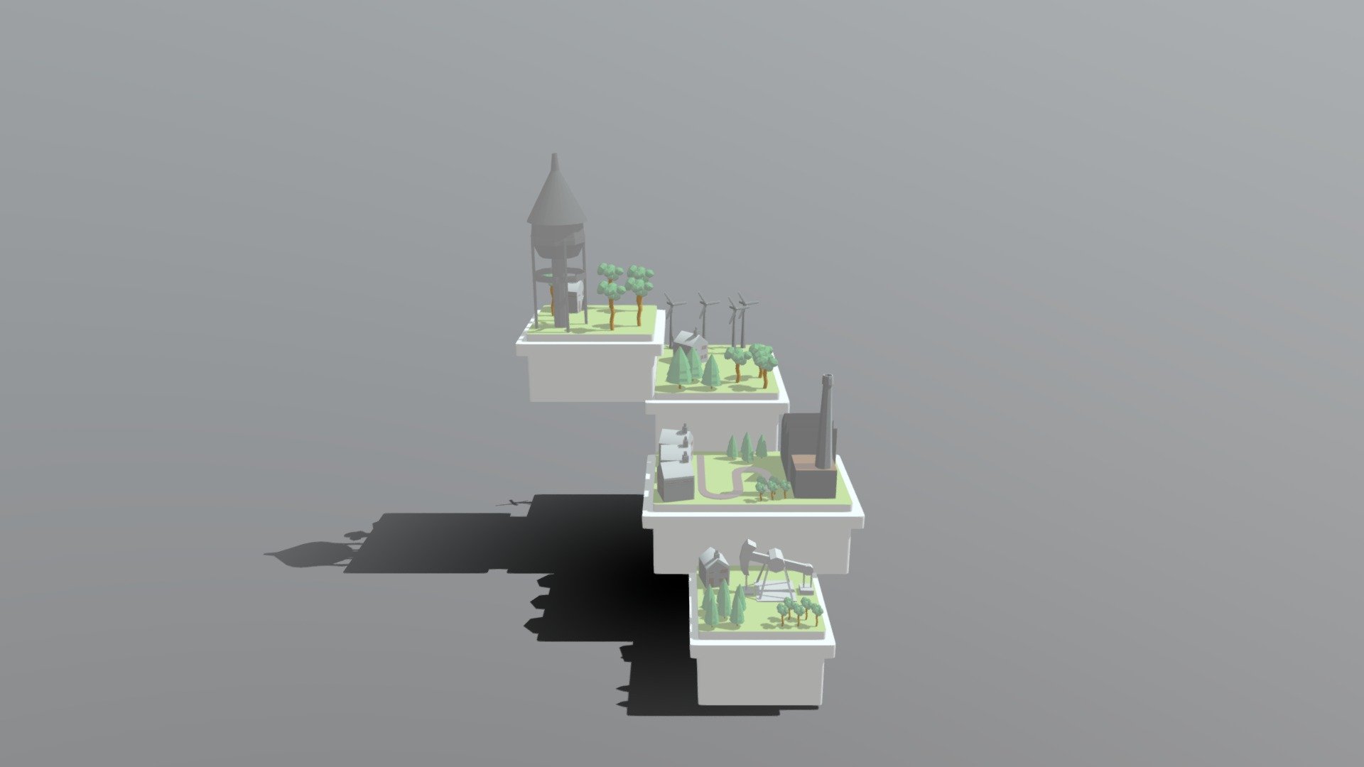 Low Poly Island