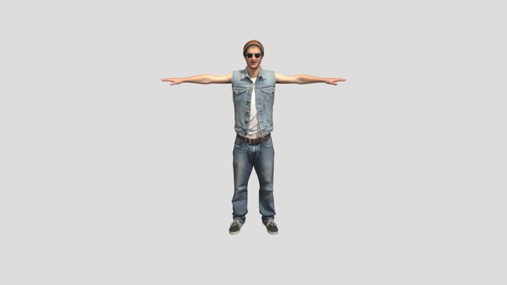 Jesse Denim T-Pose