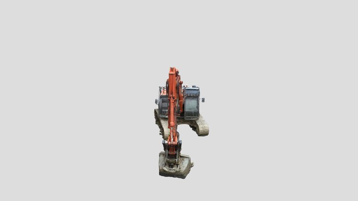 Hitachi_excavator 3D Model