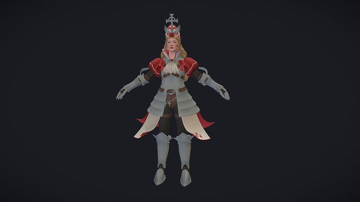 The Rose Knight 3D Model