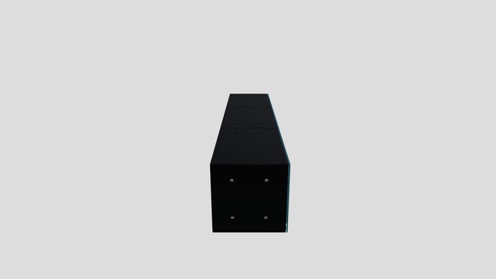 Retail Display Box with LED Lighting (Animated)