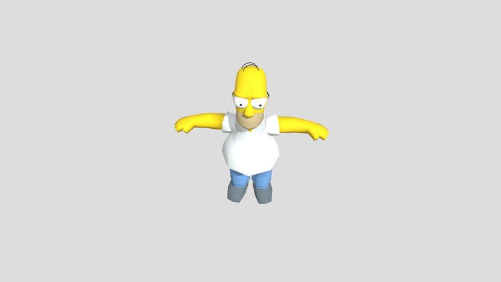 Homer 3D Model