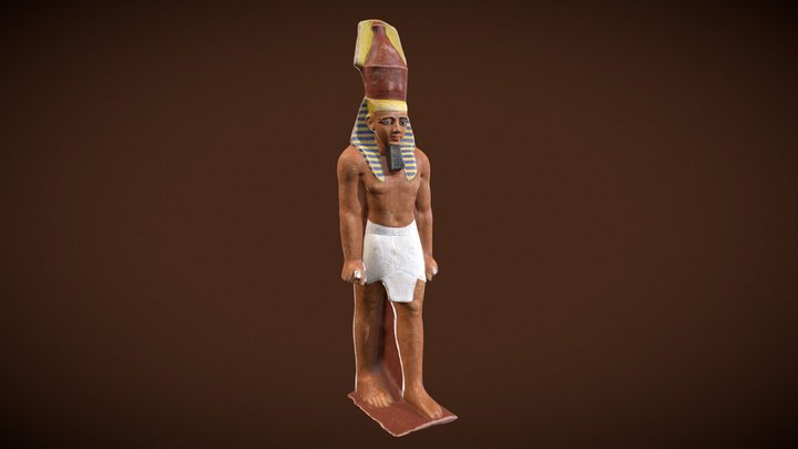 Ramses II Statue – Study Model 3D Model
