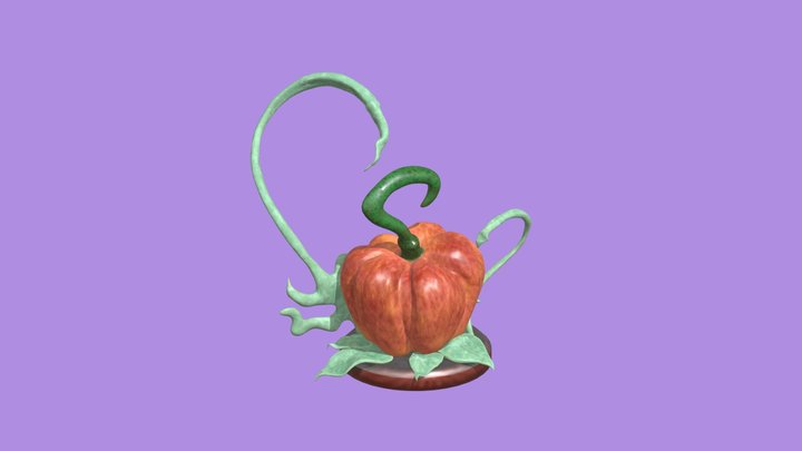pumpkin_low 3D Model