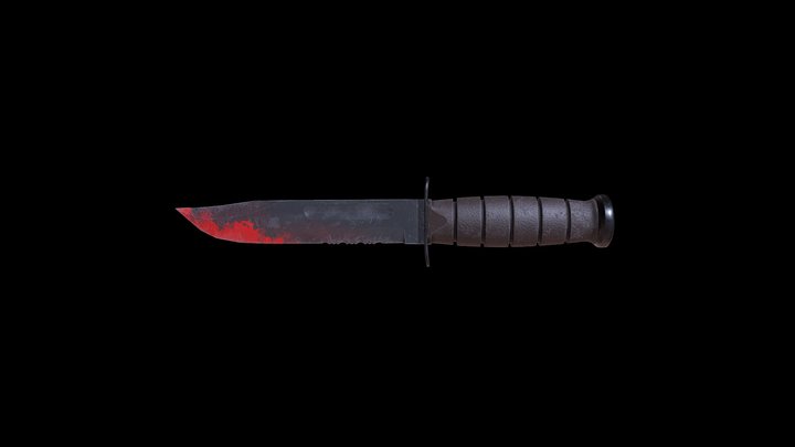 Knife 3D Model