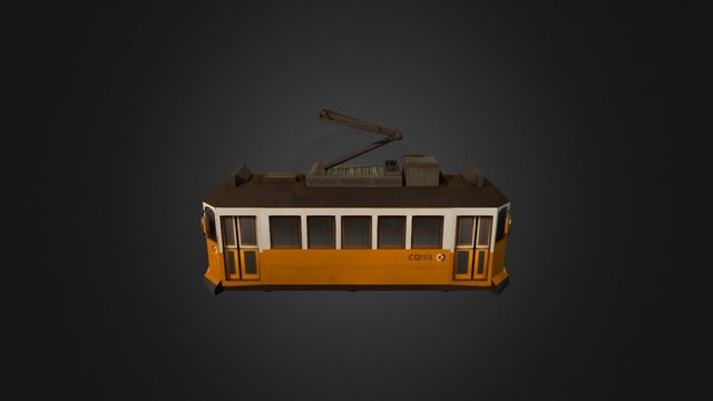 Prop_Tram 3D Model
