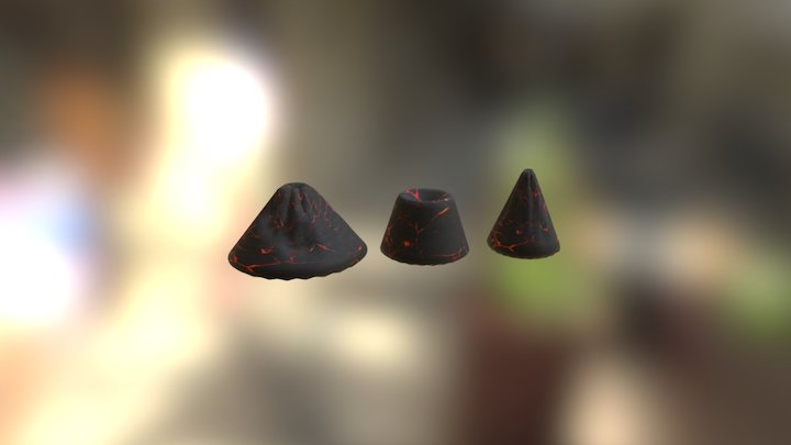 Volcanoes 3D Model