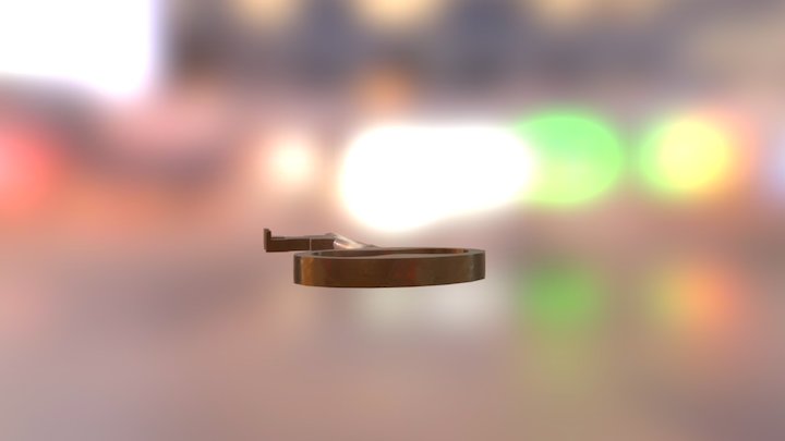 Old Key 3D Model