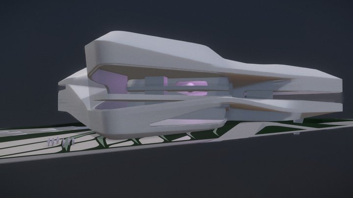Dalian UP Center 3D Model