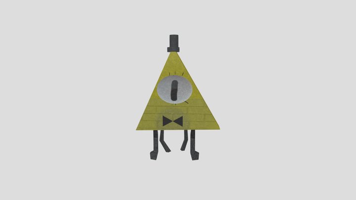 Bill Cipher Paint 3D 3D Model