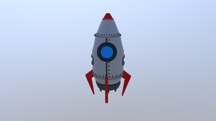 Space Rocket 3D Model