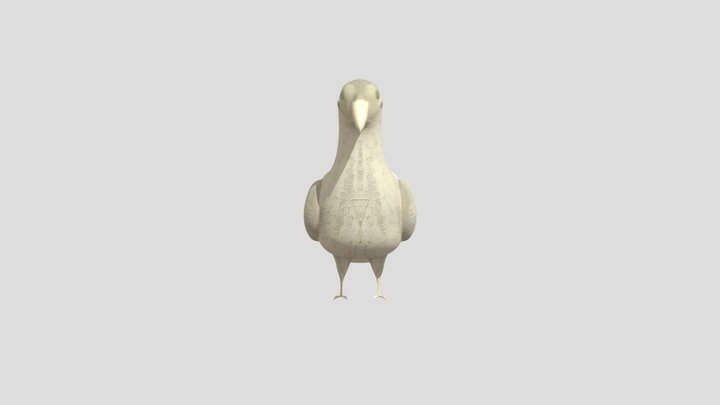 The last bird on Mars 3D Model