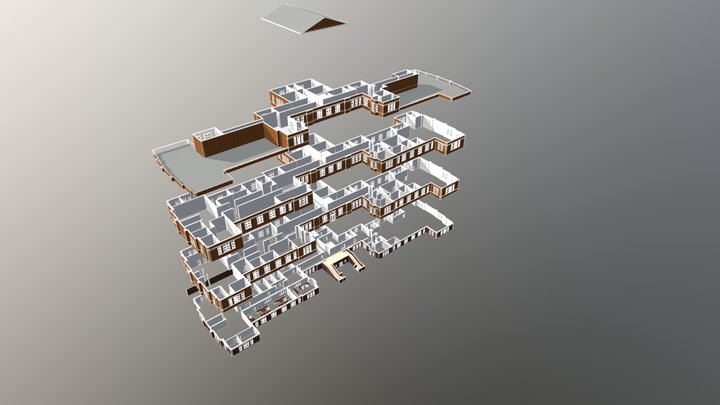 Space Planning - Office 3D Model
