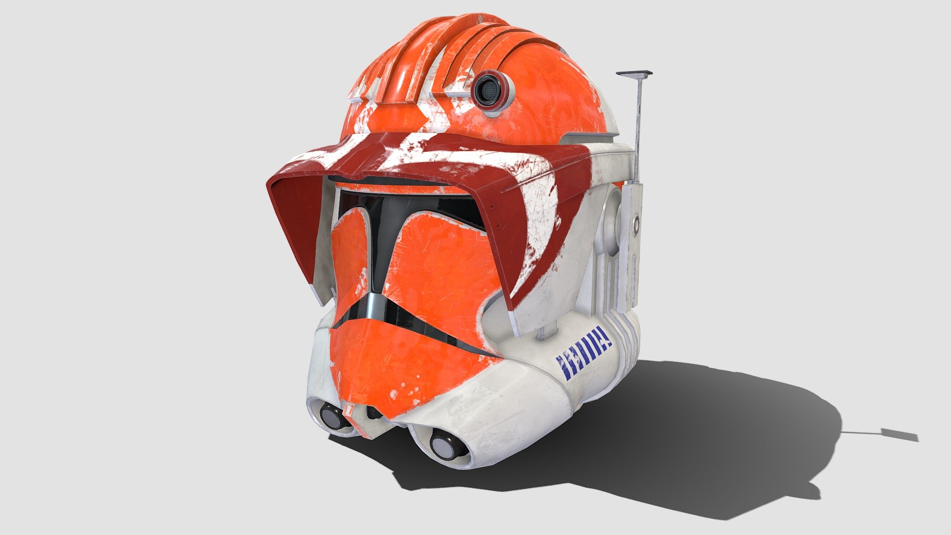 Star Wars - Phase II Captain Vaughn's Helmet - 3D model by