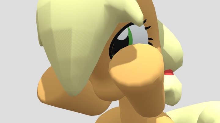 Crying Applejack – Kostenloses 3D-Modell STL